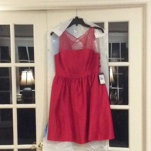 Sleeveless mikado party dress